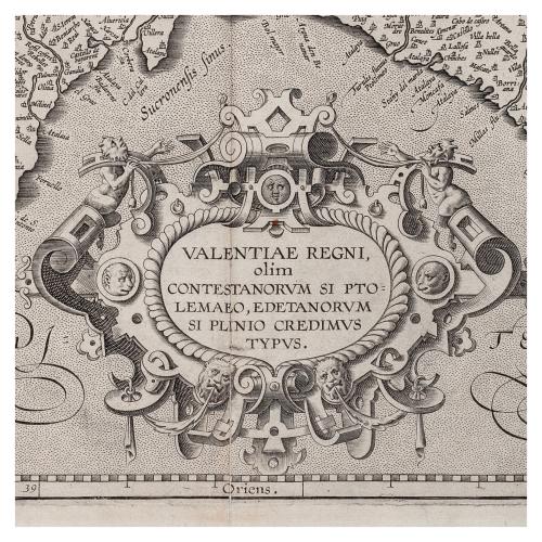 VALENTIAE REGNI, OLIM CONTESTANORUM SI PTOLEMAEO...