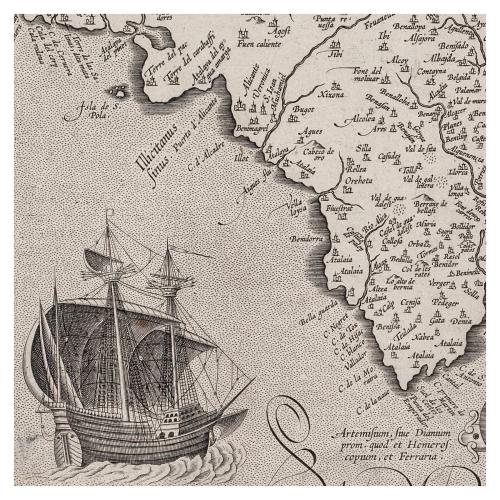 VALENTIAE REGNI, OLIM CONTESTANORUM SI PTOLEMAEO...