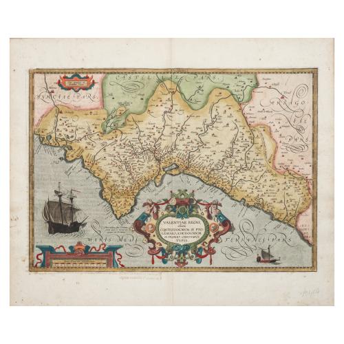 VALENTIAE REGNI, OLIM CONTESTANORUM SI PTOLEMAEO...