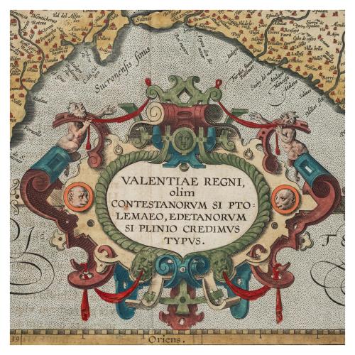 VALENTIAE REGNI, OLIM CONTESTANORUM SI PTOLEMAEO...