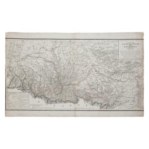 CARTE MINÉRALOGUIQUE DES PYRÉNÉES