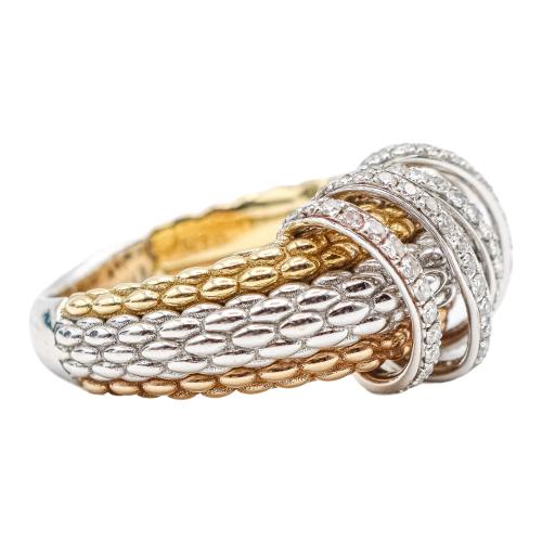 ANILLO FOPE CON BRILLANTES