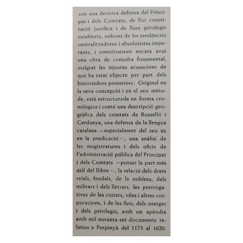 SUMARI, INDEX O EPÍTOME DELS ADMIRABLES I NOBILÍSSIMS TÍTOLS