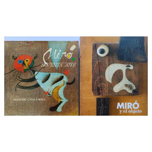 DOS LIBROS SOBRE JOAN MIRÓ