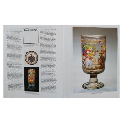DOS LIBROS SOBRE CRISTAL DE BOHEMIA