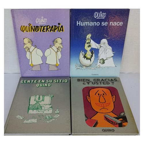 CUATRO LIBROS DE QUINO