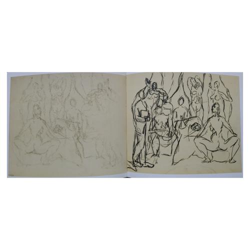 LES DEMOISELLES D'AVIGNON. ALBUM DE DIBUJOS. PICASSO