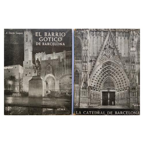 DOS LIBROS SOBRE EL GÓTICO EN BARCELONA