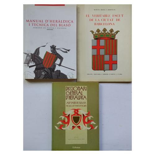 TRES LIBROS SOBRE HERÁLDICA