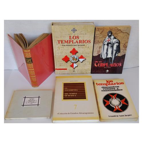 SEIS LIBROS SOBRE LOS TEMPLARIOS