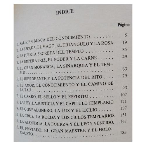 SEIS LIBROS SOBRE LOS TEMPLARIOS