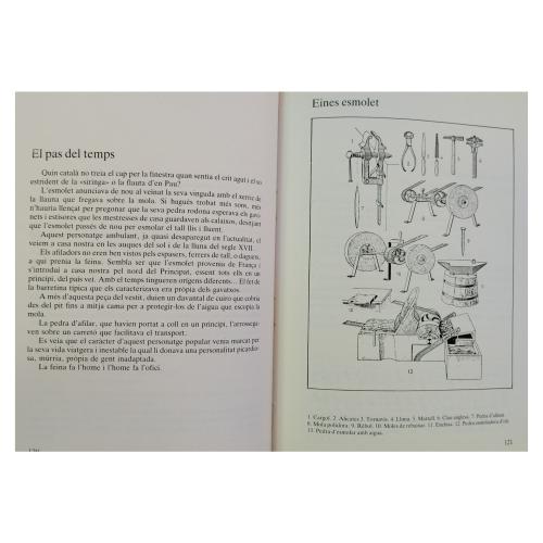 CUATRO LIBROS SOBRE OFICIOS EN CATALUNYA