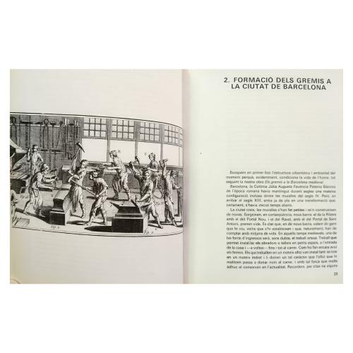 CUATRO LIBROS SOBRE OFICIOS EN CATALUNYA