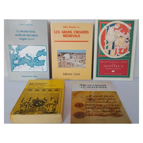 CINCO LIBROS DE HISTORIA MEDIEVAL