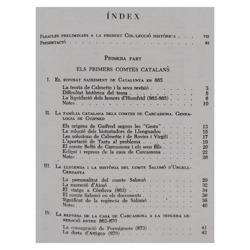 CUATRO LIBROS SOBRE HISTORIA, HERÁLDICA Y TOPONIMIA CATALANA