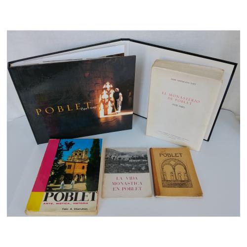 CINCO LIBROS SOBRE POBLET