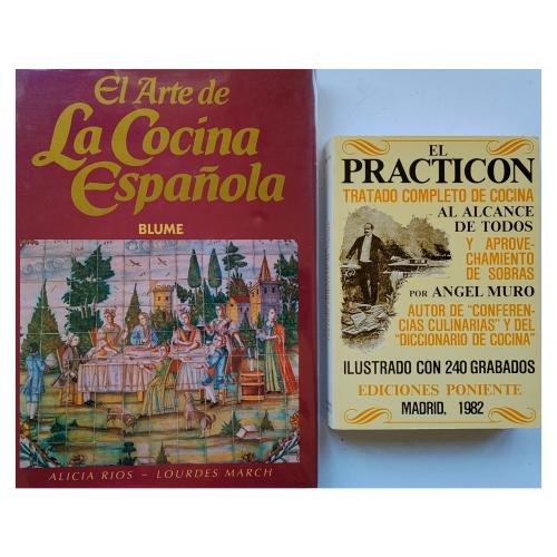 DOS LIBROS DE COCINA