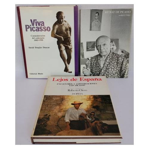 TRES LIBROS SOBRE PICASSO