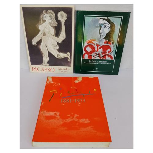 TRES LIBROS SOBRE PICASSO