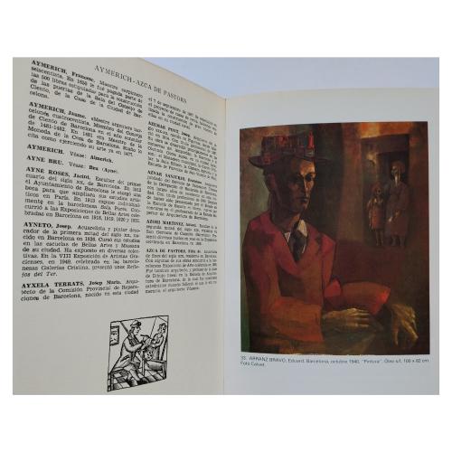DICCIONARI RÀFOLS DE ARTISTAS DE CATALUNYA, BALEARES Y VA