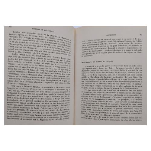 CUATRO LIBROS SOBRE MONTSERRAT