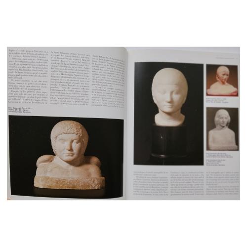CUATRO LIBROS-CATÁLOGO SOBRE ESCULTURA CATALANA
