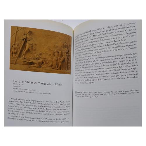 CUATRO LIBROS-CATÁLOGO SOBRE ESCULTURA CATALANA