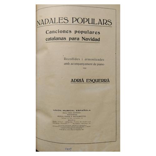 NADALES POPULARS: CANCIONES POPULARES CATALANAS PARA NAVIDAD