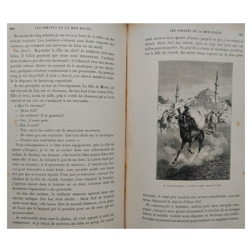LES PIRATES DE LA MAR ROUGE. SOUVENIRS DE VOYAGE