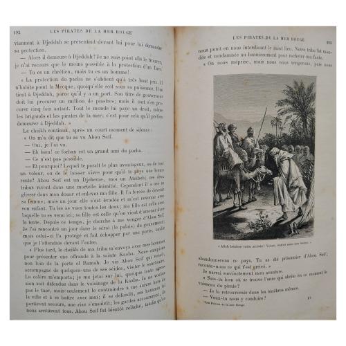 LES PIRATES DE LA MAR ROUGE. SOUVENIRS DE VOYAGE