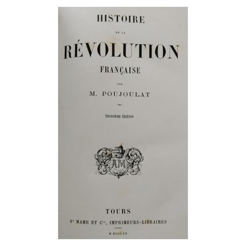 HISTOIRE DE LA RÉVOLUTION FRANÇAISE