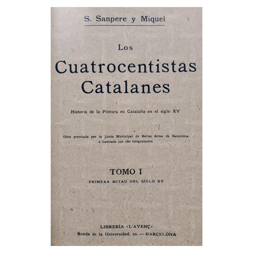LOS CUATROCENTISTAS CATALANES: HISTORIA DE LA PINTURA 