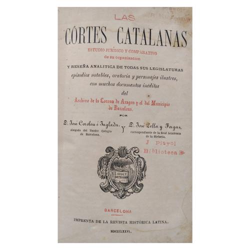 LAS CORTES CATALANAS