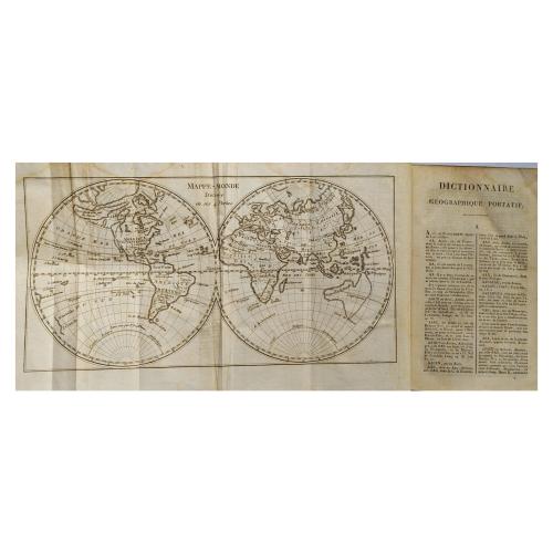 DICTIONNAIRE GEOGRAPHIQUE PORTATIF (VOSGIEN)