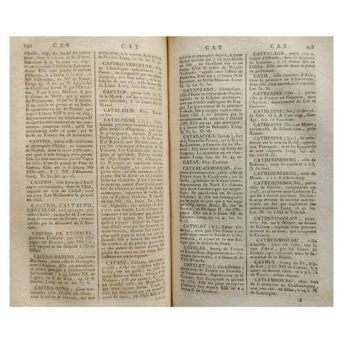 DICTIONNAIRE GEOGRAPHIQUE PORTATIF (VOSGIEN)