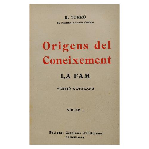 ORIGENS DEL CONEIXEMENT: LA FAM