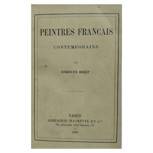 PEINTRES FRANÇAIS CONTEMPORAINS