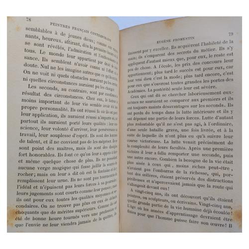 PEINTRES FRANÇAIS CONTEMPORAINS
