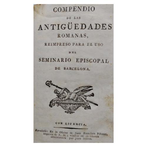 COMPENDIO DE LAS ANTIGÜEDADES ROMANAS