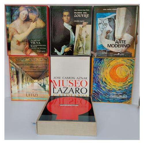 SIETE LIBROS SOBRE GRANDES MUSEOS