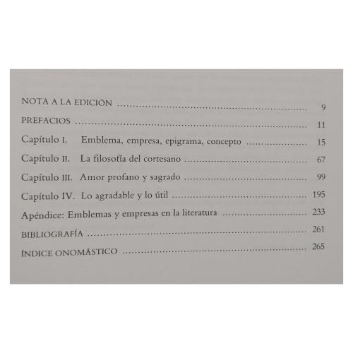 ESTUDIOS DE EMBLEMÁTICA: IMÁGENES DEL BARROCO