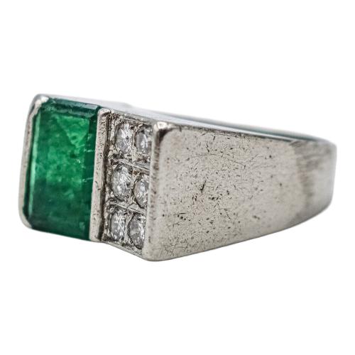 SORTIJA CON DIAMANTES DE LOS AÑOS 40
