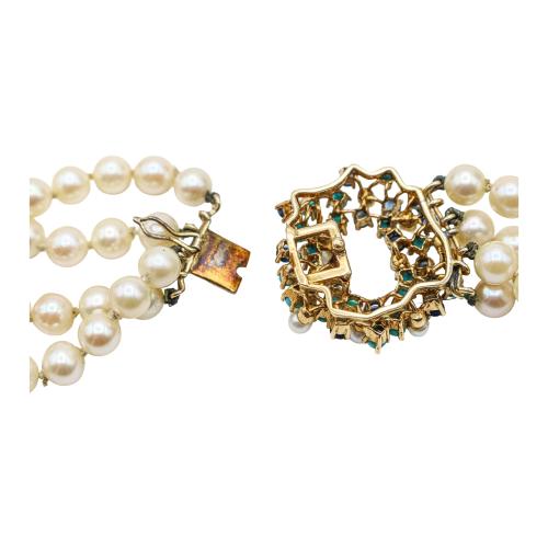 COLLAR DE PERLAS DE LOS AÑOS 60