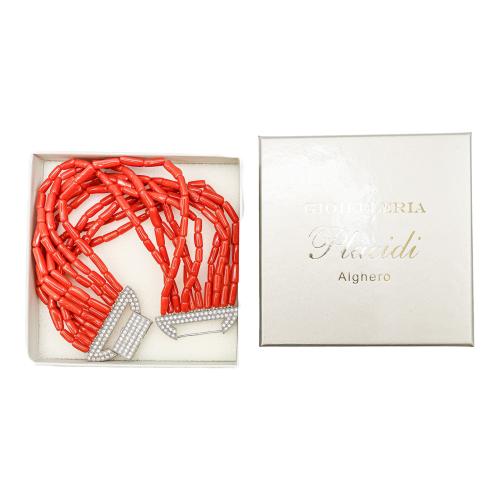 PULSERA CON CORAL DE CERDEÑA