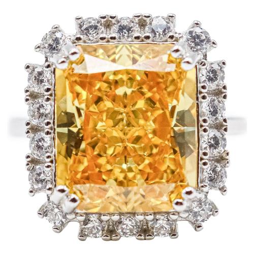 ANILLO ROSETÓN CON CIRCONITAS