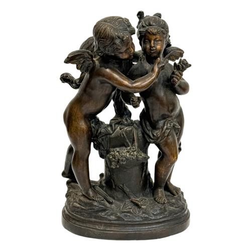 FIGURA EN BRONCE DEL PRIMER TERCIO DE SIGLO XX