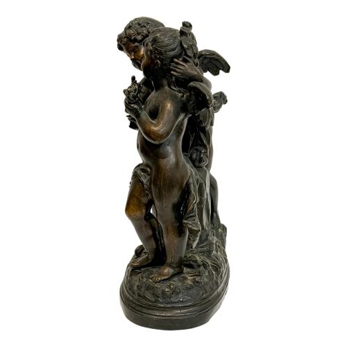 FIGURA EN BRONCE DEL PRIMER TERCIO DE SIGLO XX