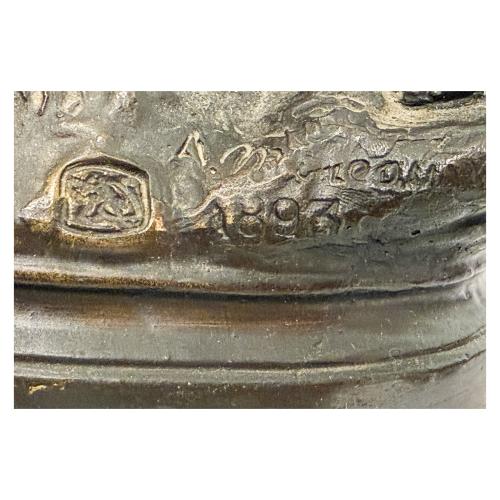 FIGURA EN BRONCE DEL PRIMER TERCIO DE SIGLO XX