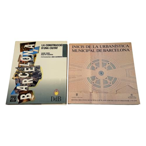 DOS LIBROS SOBRE BARCELONA