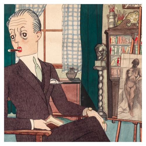 FIRMADO ILEGIBLE DE ESCUELA CATALANA AÑOS 30
